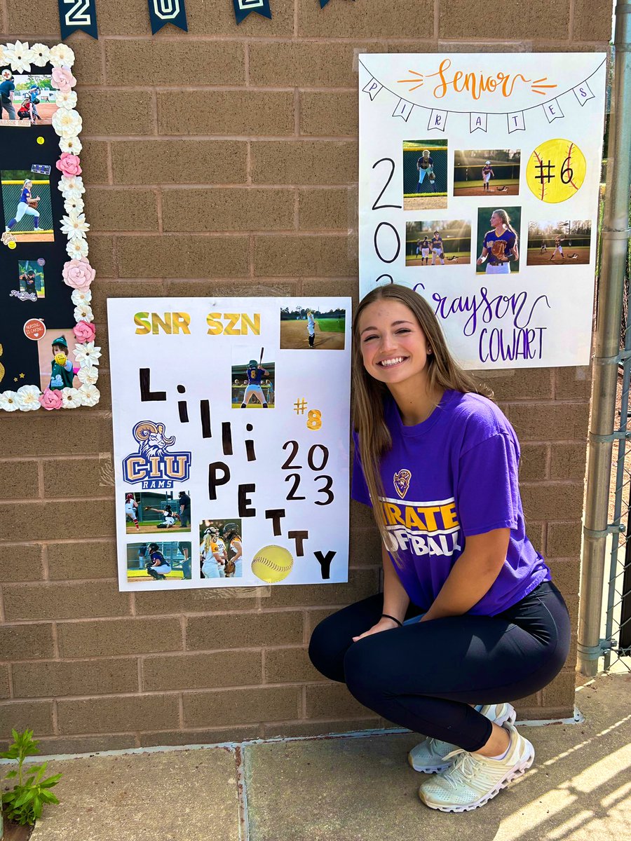 Lillipetty2023's tweet photo. Senior Night was last night and I was feeling all the emotions. It was our first time in years winning on senior night and against Fuquay. I also hit a homerun to put us in the lead 3-2. Couldn’t have asked for a better night! @CIUSoftball @carolinaflames1 https://t.co/yOn5NqVXfJ