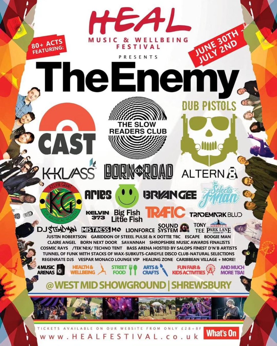 SuBKutZ2's tweet photo. HUGE #music and #wellbeing #Festival will be taking place from Fri 30 June to Sunday 2nd July. Feat over 80+ acts over 4 music arenas,wellbeing zone and attractions - @HealFestShrews @SuBKutZ2
&amp; @MetaTrekkers #stream The Tunnel of Funk @decentraland https://t.co/R3btoiWkli https://t.co/7hw4yJCRU8