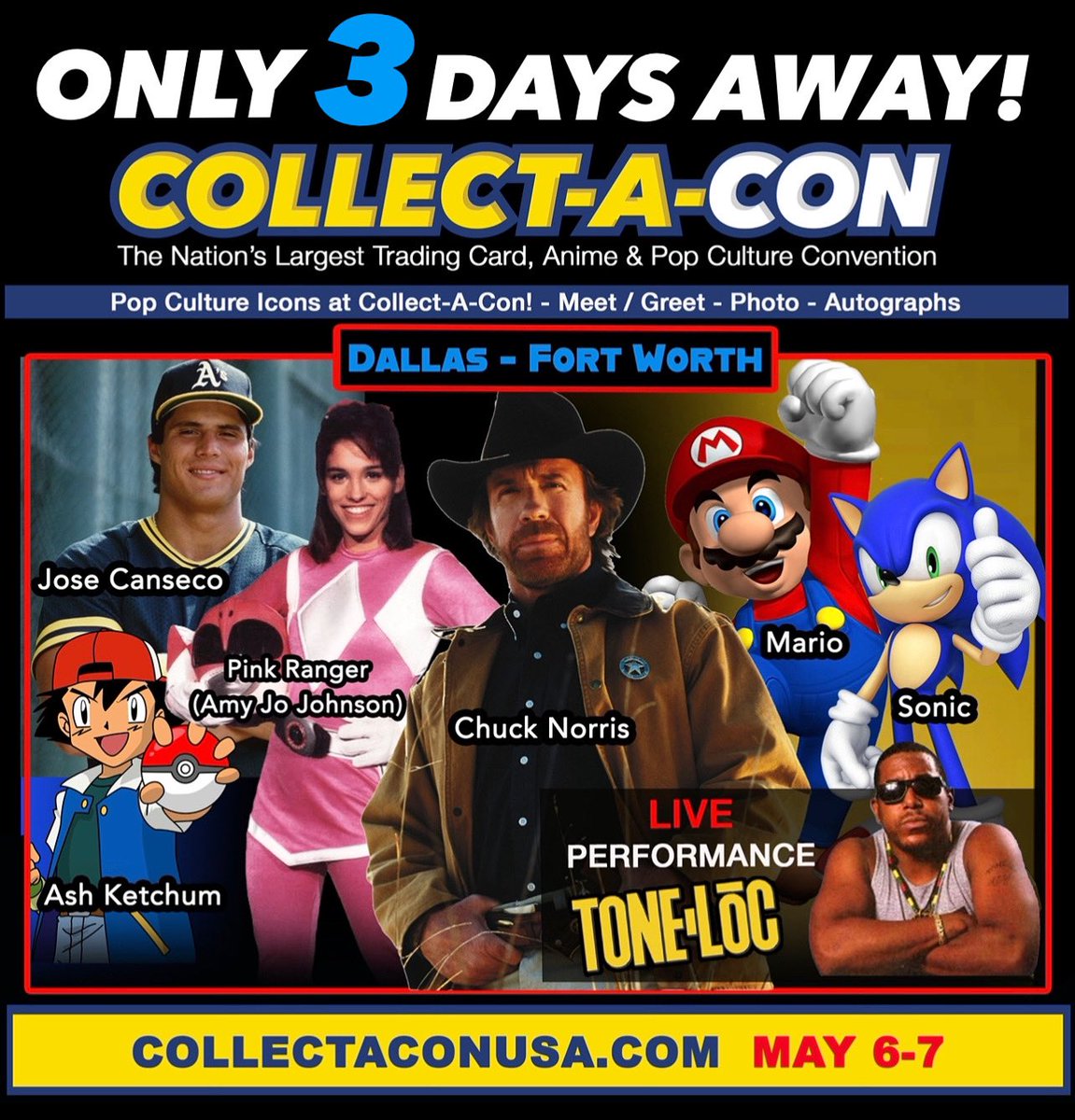 raz on Twitter "RT Collect_A_Con CollectACon Dallas / Ft Worth is