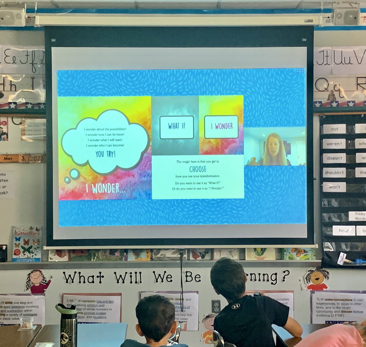 Thank you <a href="/Seesaw/">Seesaw</a> and <a href="/LindseyFrank88/">Lindsey Frank</a> for the We Love to Read Author Visit this morning! Our class enjoyed listening to your book, Big Change, Better You, Beautiful World and learning different ways to handle changes we face in our life. 🦋 <a href="/WillisLaneES/">Willis Lane ES</a> @wles2ndgrade