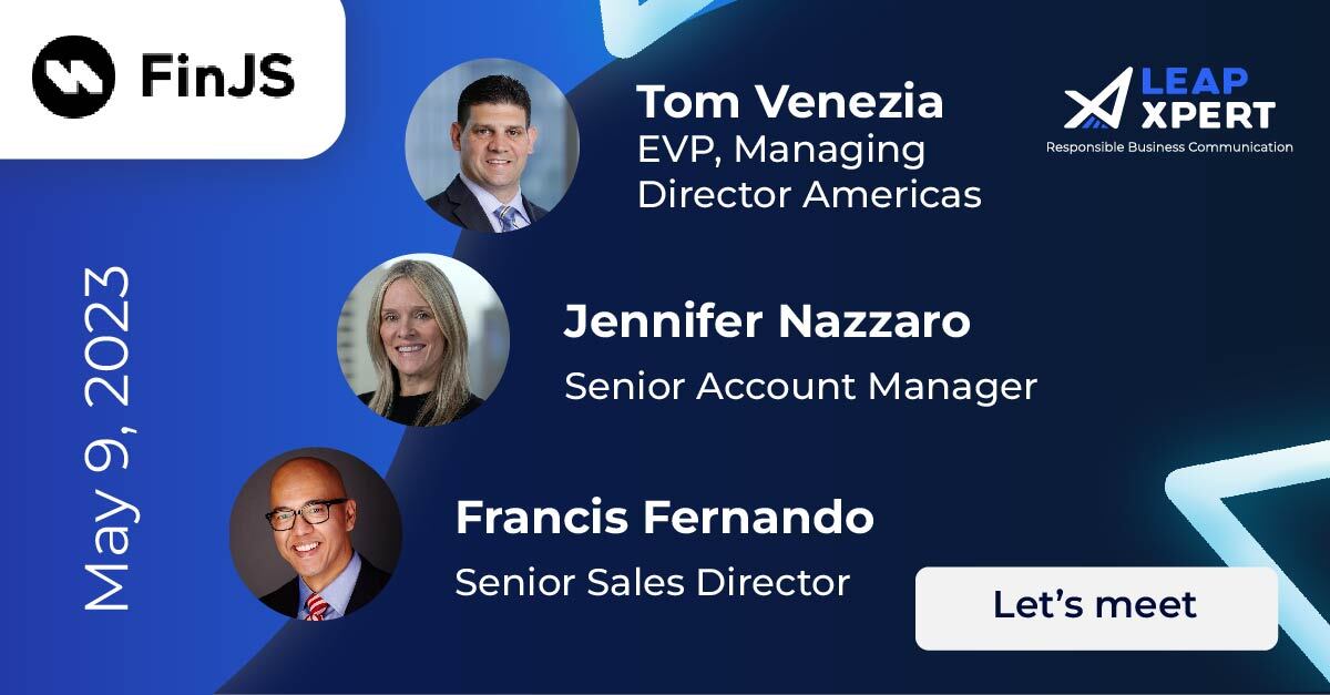 leapxpert's tweet image. Are you attending #FinJS by @openfintech in New York next week?

To learn more about the LeapXpert solution for OpenFin, schedule a meeting: bit.ly/44sVHTe