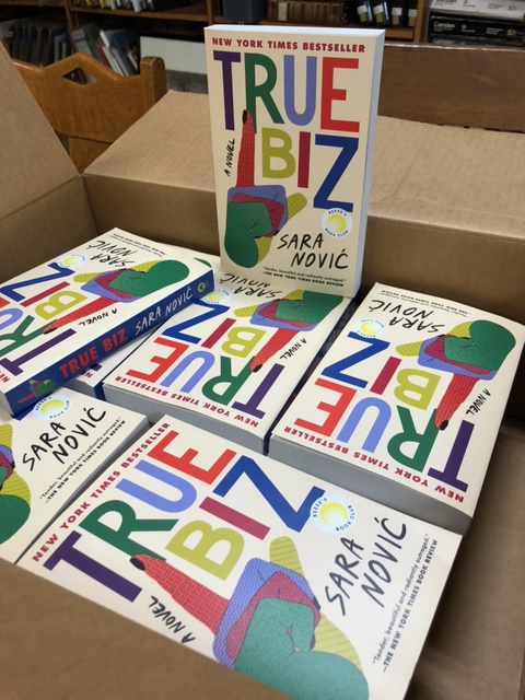 Copies of the town book were just delivered for the Collingswood High School AP English Class to read and discuss! Inspired by the book, CHS is also adding an ASL course to the curriculum. #collsbookfest