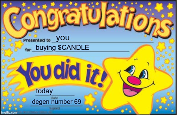 candlecoin's tweet photo. @crypto_bitlord7 you're early 
https://t.co/j3tofsd7uI https://t.co/nP67vNdF5W