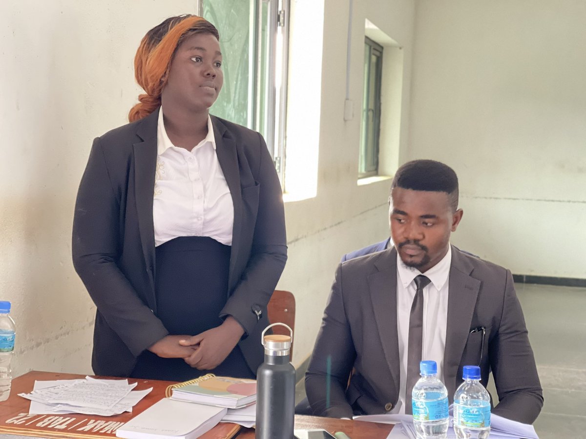 UnimakLaw's tweet photo. Team Bonafide takes on Team Invictus in the ABDULAI HAMID CHARM TROPHY, for this year’s Intra-Departmental Moot Court Competition. 

The semifinal is tense and tight. 

⚖️🤩🔥 https://t.co/kSJdK2GrVO