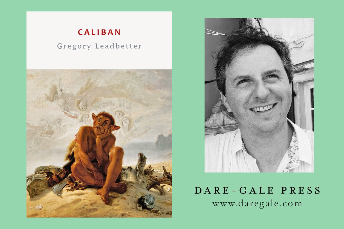 daregalepress's tweet photo. Caliban, @GregMLeadbetter's new pamphlet, is out now! Giving an authentic new voice &amp; intriguing new life to this most enigmatic of #Shakespeare's creations. Available at https://t.co/RSjQNrl4hs or order from your favourite bookshop https://t.co/shxKU9qae2
