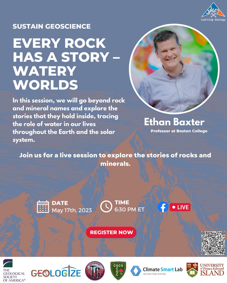geoqasim's tweet photo. Join us for a live session to explore the stories of rocks and minerals with @EthanRockStory (May 17th, 6:30 PM ET)
Register here: https://t.co/Fhh04bCowI
#LearningGeology #geotwitter #rocksandminerals @_Geologize @csce_scgc @UPEI @UPEICCCCA @GSA_GnS https://t.co/HIAE3JryEB