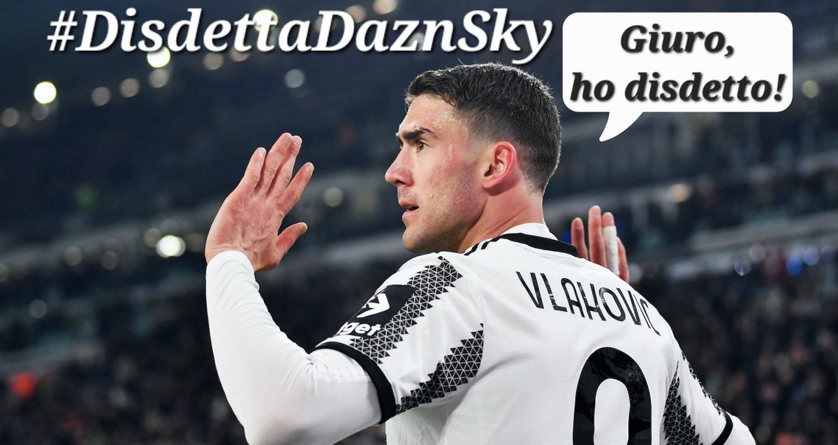 blackandwhiteju's tweet photo. E voi ancora non la fate?Sul serio?
D-I-S-D-E-T-T-A ⚪️⚫️
#GravinaOut
#GiuLeManiDallaJuventus
#DisdettaSkyDazn
#DisdettaDaznSky
#DisdettaSky
#DisdetteDaznSky
#DisdettaPayTV
#RescinderePayTv
#FIGCMAFIA
#figcout
#DperDISDETTA
#roadtoengland
#roadtofrance
#roadtoswitzerland https://t.co/qgyEFvYc5j