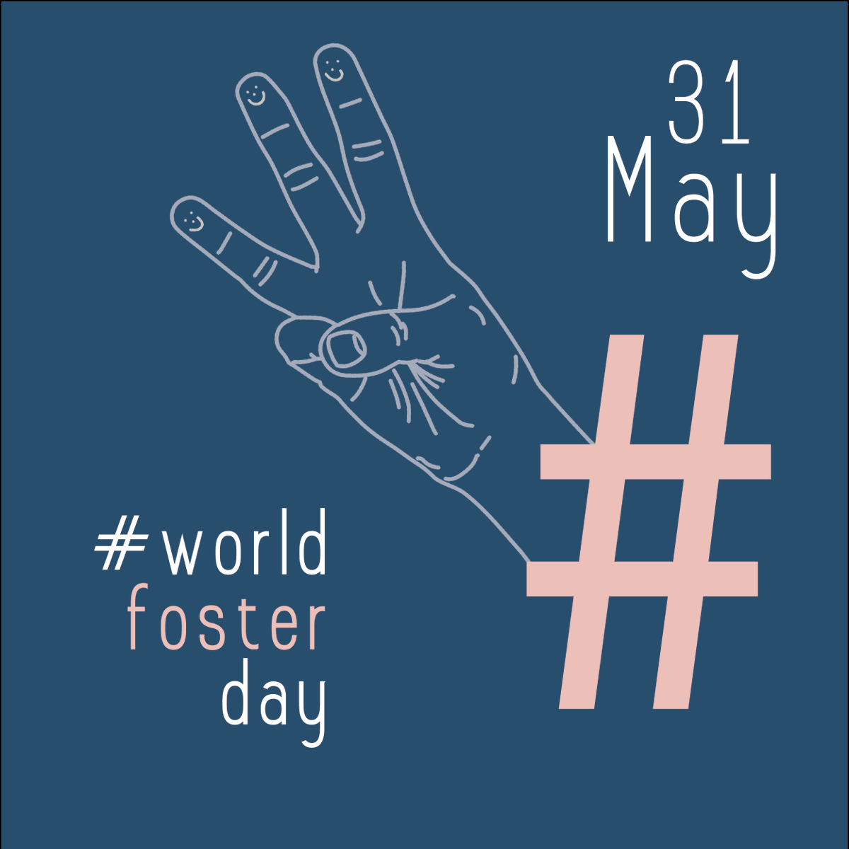 It's the month of May and we are so excited to start sharing the countdown to WFD!
.
#worldfosterday #thisisfostercare #createawareness