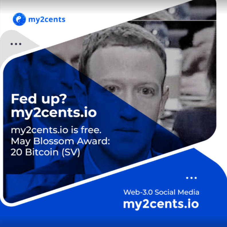 my2cents_app's tweet photo. 🌼my2cents May Blossom Award: 20 $BITCOIN 🌸 https://t.co/Rs7BMVhSNK