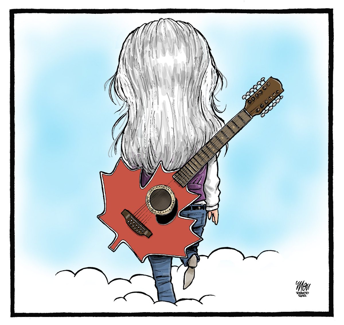 My #GordonLightfoot cartoon in today's <a href="/TorontoStar/">Toronto Star</a>