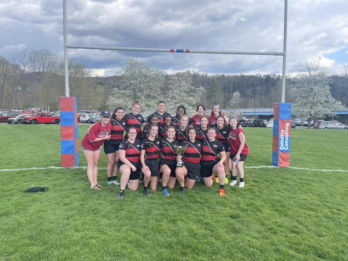 Congrats to IUP's men's and women's club rugby teams! The men defended their crown with a second consecutive national championship, while the women made their first-ever appearance and ended the season ranked ninth. #IUPProud