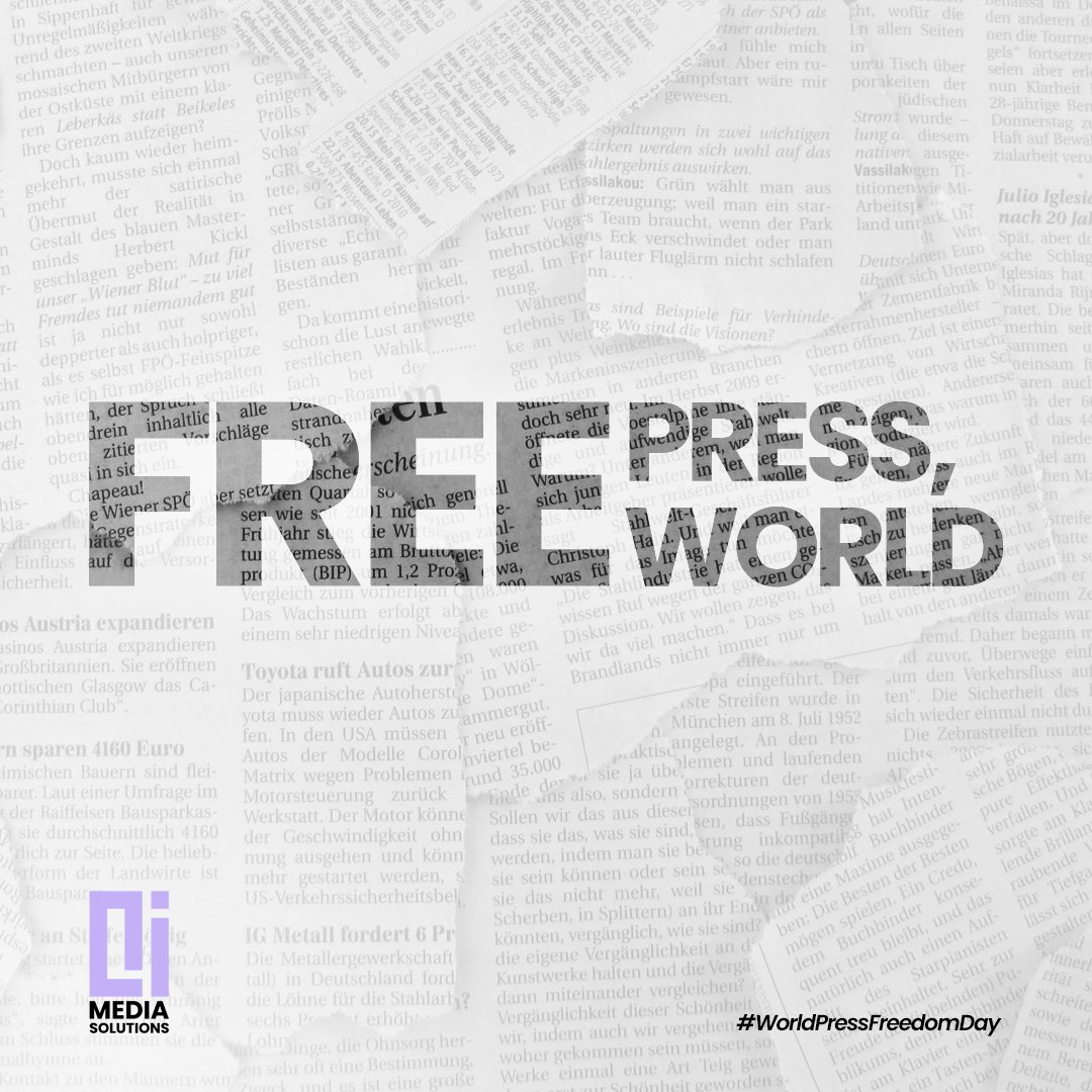 DigitalIdeas3's tweet photo. Journalists must be able to work in safety w/o fear. ✒️

Every threat to a journalist is an attack on #FreedomofExpression. ✍️

#WorldPressFreedomDay 🌍 https://t.co/ChcMPvwMUJ