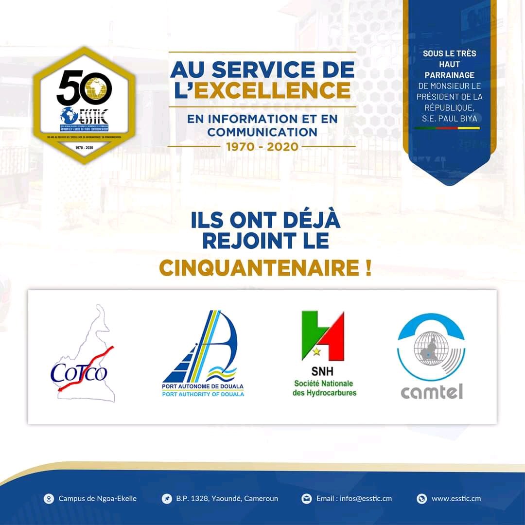 asecesstic's tweet photo. 50 ans ça fête. Restez à l’écoute.
#CinquantenaireEsstic https://t.co/VjWm67DpCl