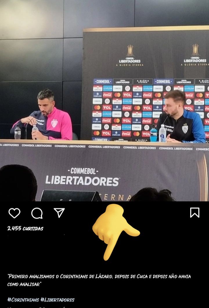 kaicara_347's tweet image. Essa fala do Técnico do Time do Suco, diz muito sobre a Gestão e como a América do Sul enxerga o Corinthians!

#ForaDuílio #ForaAlessandro #ForaAndréNegão #ForaJaça #ForaManéDaCarne #ForaReT #ForaBandidos