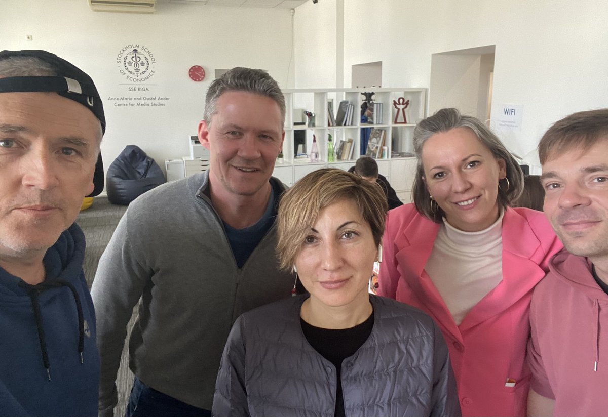 NilsenThomas's tweet photo. Today, on #WorldPressFreedomDay, we discuss how to boost cooperation between #BarentsObserver and regional Russian journalists working in exile with Media Hub Riga. Freedom to Write - Freedom to Publish: End to dictatorship! https://t.co/kGF9AFnu2E