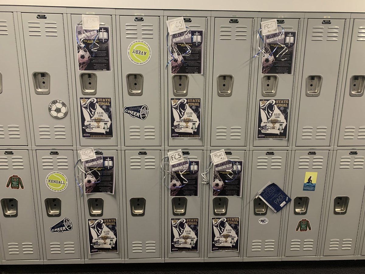 🚨It’s Game Day🚨
<a href="/OfficialGHSA/">GHSA</a> Class AA State Soccer Championship!

Beautiful morning at <a href="/FellowshipCS/">Fellowship Christian School</a>! The venue will be different this afternoon, we’re excited for our team! Let’s Go Paladin Nation! We need YOU!

⏰: 5:00 pm
🏟: McEachern

#SemperNo #Relentless #Hebrews1039