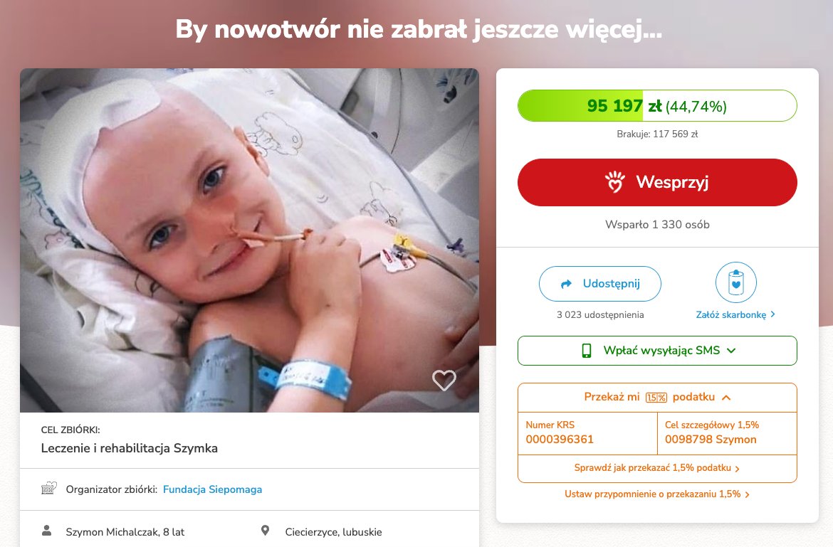 Zadowoleni z akcji od $SUI? 

Jeśli zadowoleni to podtrzymujemy tradycje i pomagamy innym po udanej akcji "aidropowej".

siepomaga.pl/wsparcie-od-kr…

Nie ważne czy to będzie 5zł czy 1000zł!

Zostaw like i retweet dla zasięgu tej akcji!