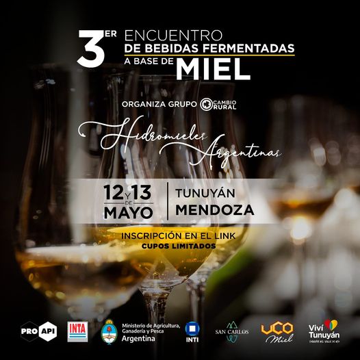LaMielEnTuRadio's tweet photo. #Noticias: Desde #INTAProapi los invitamos a participar del Tercer encuentro de Bebidas fermentadas a base de miel el próximo 12 y 13 de Mayo en Tunuyán Mendoza🐝📷📷👇👇 https://t.co/qgL8H4NkLV