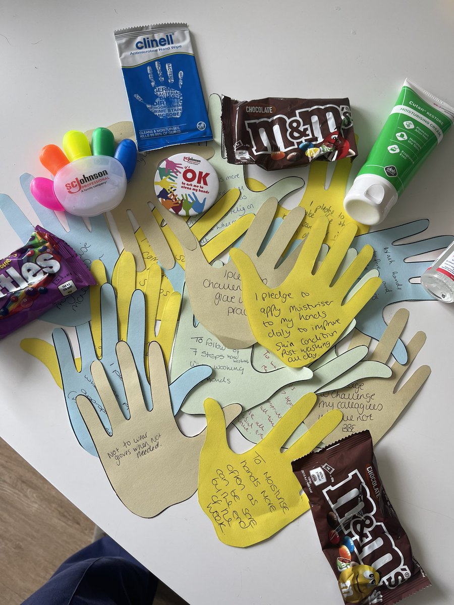 Rosie Read (@rosieread10) on Twitter photo Lots of pledges for World Hand Hygiene today at Corby! Such a lovely morning out and about meeting everyone and spreading the #handhygiene message
#IPC <a href="/juicyleaves/">Lucy Jeeves</a> <a href="/KellyBaptiste3/">Kelly Baptiste</a> <a href="/lauren_1013/">Lauren Curran</a> <a href="/JacquiRussell13/">Jacqui Russell</a> <a href="/Snow64Snow/">Alison Snow</a> <a href="/JennyBoyce9/">Jenny Boyce</a> <a href="/NHFTNHS/">Northants Healthcare</a> Lots of pledges for World Hand Hygiene today at Corby! Such a lovely morning out and about meeting everyone and spreading the #handhygiene message
#IPC <a href="/juicyleaves/">Lucy Jeeves</a> <a href="/KellyBaptiste3/">Kelly Baptiste</a> <a href="/lauren_1013/">Lauren Curran</a> <a href="/JacquiRussell13/">Jacqui Russell</a> <a href="/Snow64Snow/">Alison Snow</a> <a href="/JennyBoyce9/">Jenny Boyce</a> <a href="/NHFTNHS/">Northants Healthcare</a>