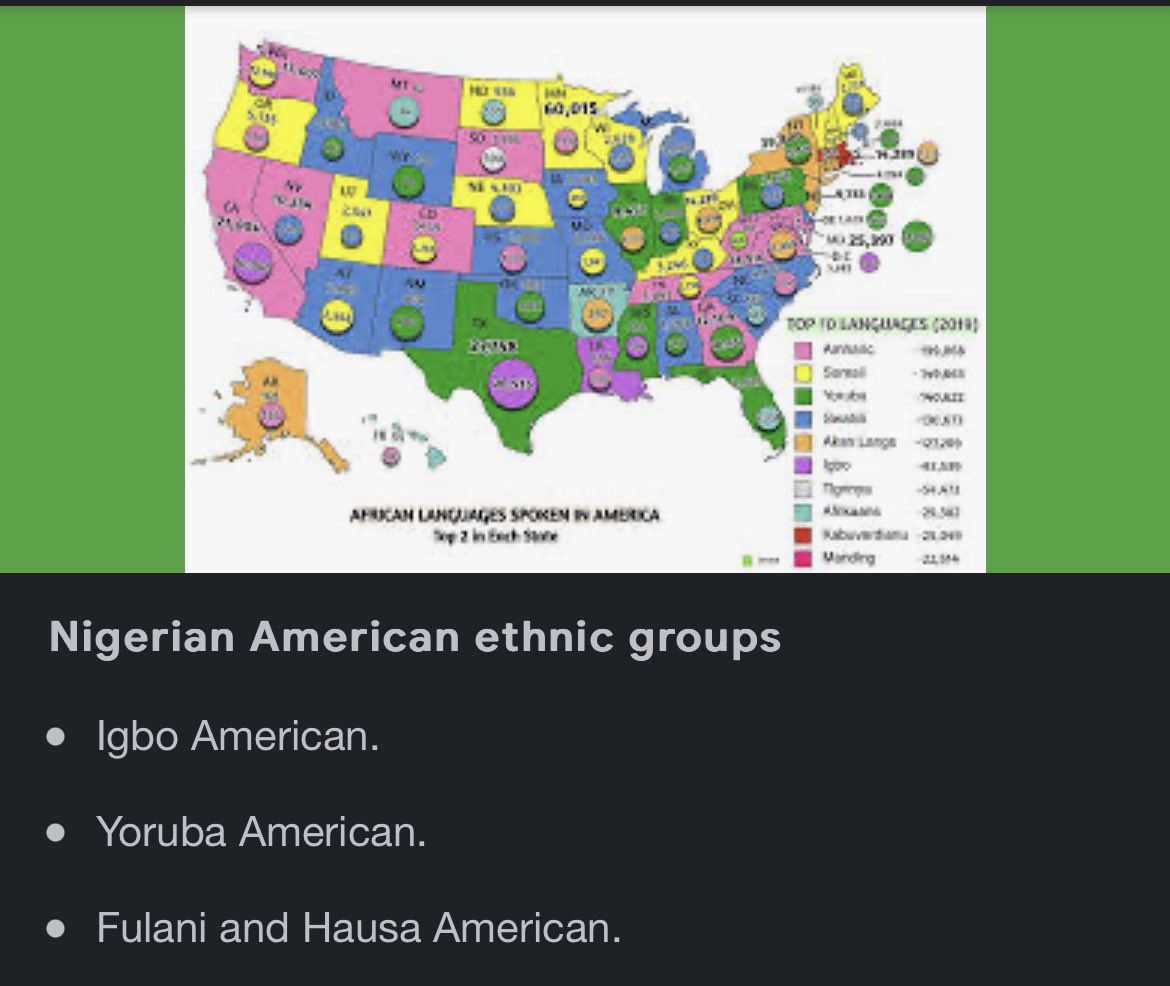 #Nigerianamericans what are your thoughts on this? Do you say I’m “Yoruba American” or “Igbo American” or “Hausa American” or do you just say I’m Nigerian-American? 
#nigeriansabroad #nigeria #nigeriansinusa