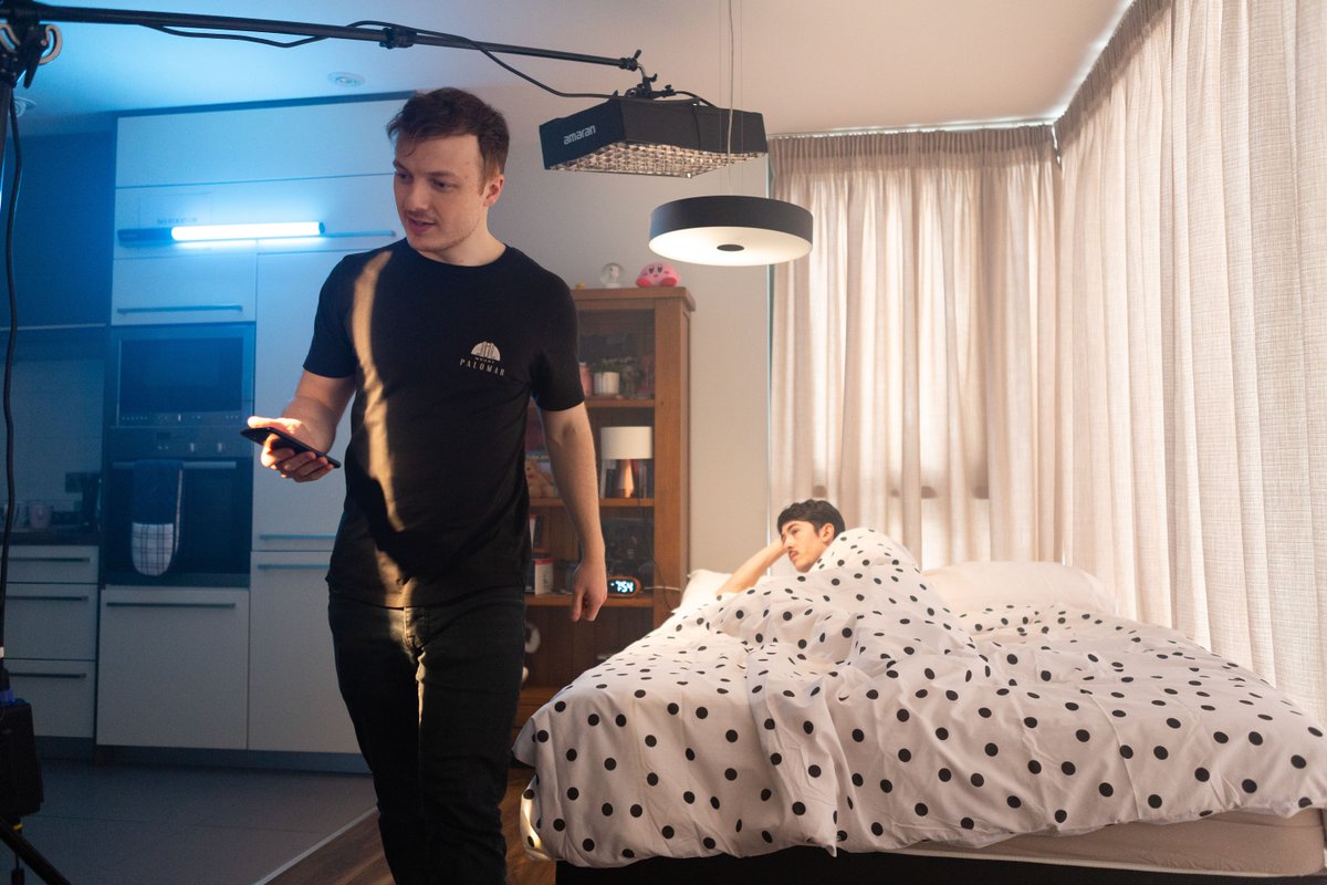 AnimotiveLtd's tweet photo. We've spent the past few days on set with the talented Michael Foster filming for our upcoming launch! 

Everyone involved has put a lot of passion into the making of this project — Keep an eye out for the final reveal! 🚀🎬 https://t.co/ROfpzYMGlw