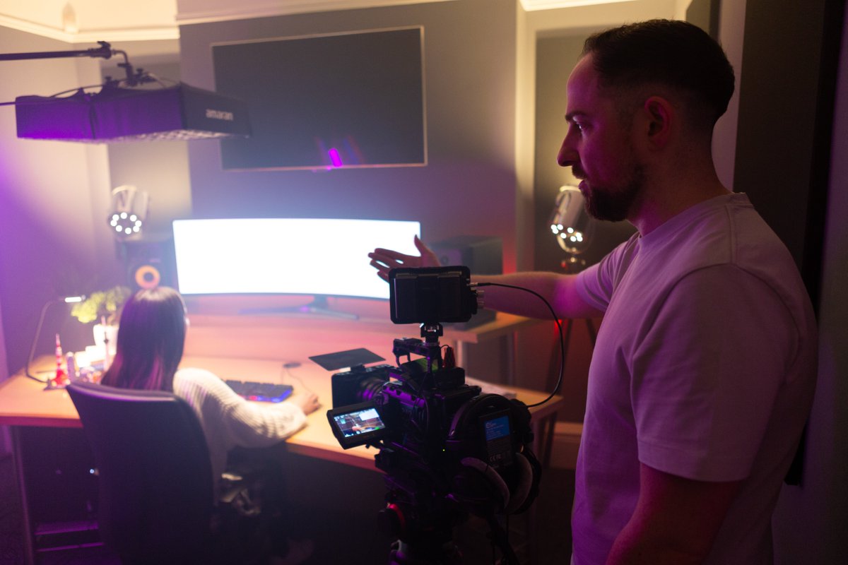 AnimotiveLtd's tweet photo. We've spent the past few days on set with the talented Michael Foster filming for our upcoming launch! 

Everyone involved has put a lot of passion into the making of this project — Keep an eye out for the final reveal! 🚀🎬 https://t.co/ROfpzYMGlw