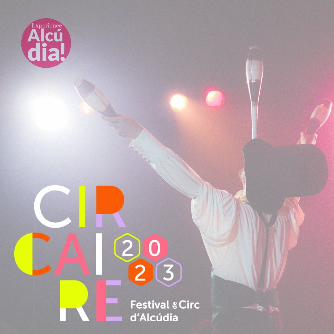 🪄𝑨𝒍𝒄𝒖𝒅𝒊𝒂 𝒊𝒔 𝒑𝒓𝒆𝒑𝒂𝒓𝒊𝒏𝒈 𝒕𝒐 𝒓𝒆𝒄𝒆𝒊𝒗𝒆 <a href="/circaire/">circaire</a> the largest #circus festival in the Balearic Islands (𝑴𝒂𝒚 4 𝒕𝒐 7)

🪄𝑨𝒍𝒄𝒖𝒅𝒊𝒂 𝒔𝒆 𝒑𝒓𝒆𝒑𝒂𝒓𝒂 𝒑𝒓𝒂 𝒓𝒆𝒄𝒊𝒃𝒊𝒓 𝒂 🅲🅸🆁🅲🅰🅸🆁🅴, el mayor festival de #circo de Baleares (4 al 7 de mayo)