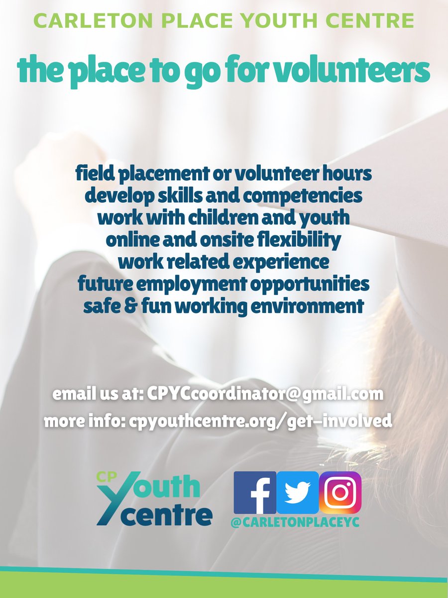 CarletonPlaceYC's tweet image. We encourage volunteering at any age, whether you're 10 and you enjoy helping out, or you're 17 and you really need those volunteer hours - we got you! Get your hours, get great experience, and have a great time! Adults 18+ complete an application. The place to go for volunteers!