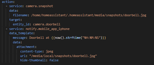 Alan_1's tweet photo. @troyhunt @home_assistant here's my working config, also check perms on the folder where the images are being saved. https://t.co/mfcoCld0LE