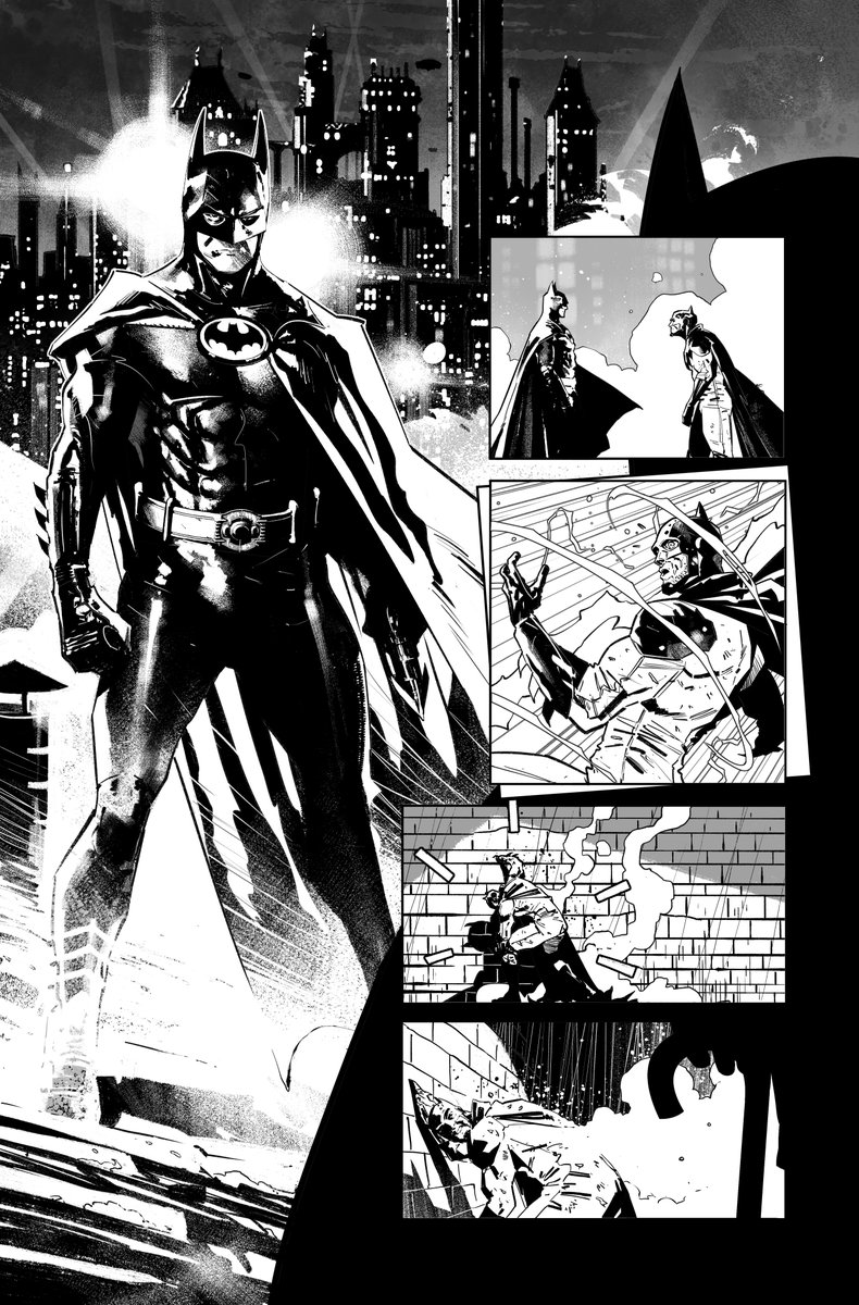 I'M BATMAN.. #900!  GOOD MORNING! I want to thank everyone for the incredible support to this issue yesterday!  And congratulations to the whole team! @zdarsky @MikeHawthorne @mikeljanin @tomeu_morey .. all! Now you! run to the store before someone takes your #Batman 900copy! ;)