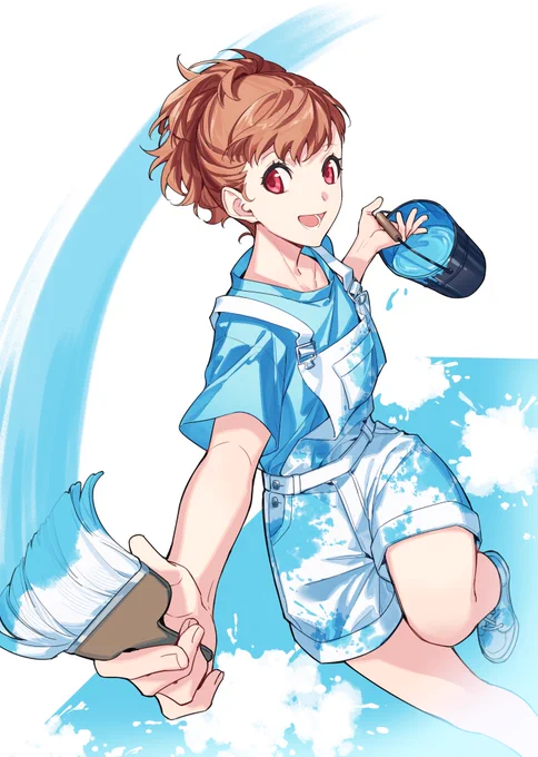 青 #ペルソナ3
