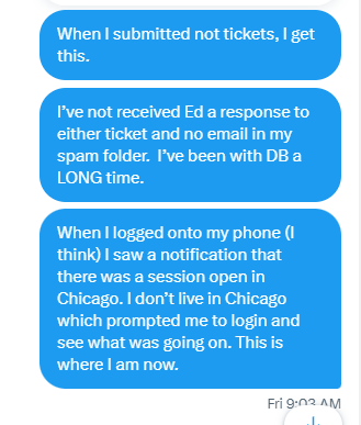 cpking99's tweet photo. @DropboxSupport It's been over 10 days since I first tried to contact @Dropbox with this issue. I even called sales trying to backtrack through it. Nada. Is someone going to email or call me? https://t.co/8MkxgNuB0h