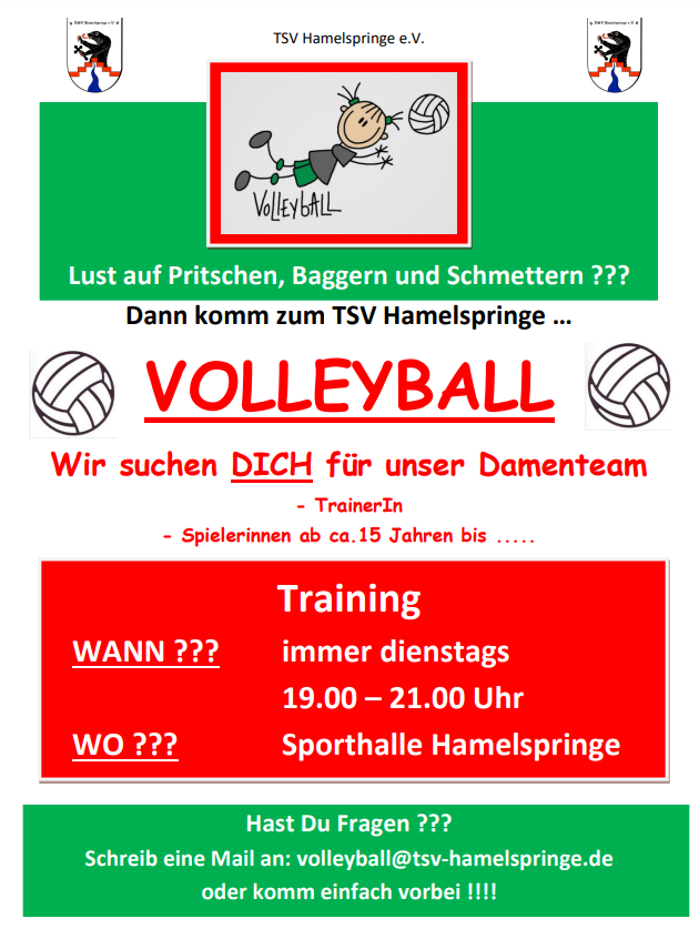 #tsvh #hamelnpyrmont #badmuender #hamelspringe #volleyball #tsvhamelspringe #damenteam