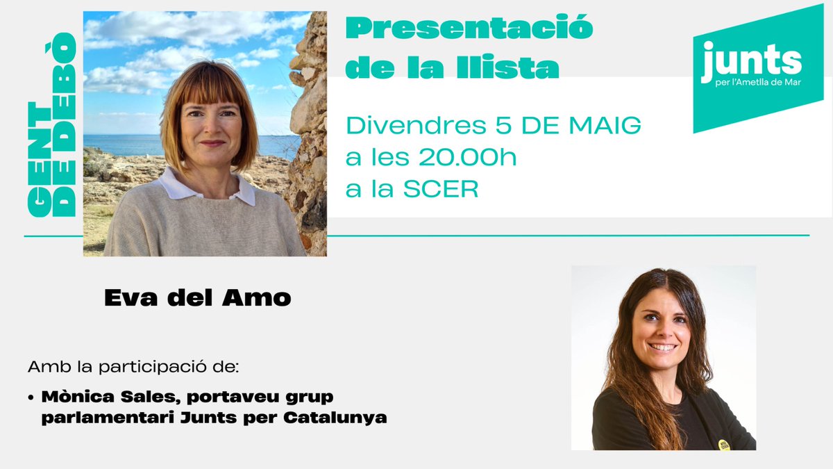 Junts per l'Ametlla de Mar (@juntsxlacala) on Twitter photo 