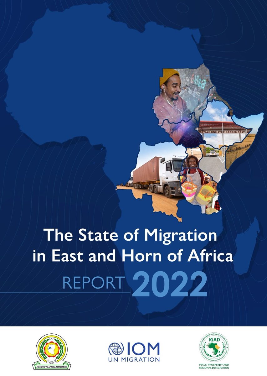 UNmigration's tweet photo. The #StateofMigration Report for the East &amp; Horn of Africa is now available.  

The report highlights the transformative potential of regional integration &amp; human mobility in the East &amp; Horn of Africa region.  

Access full report here ➡️https://t.co/e4kdjbVuvD https://t.co/quPzzL3n5q