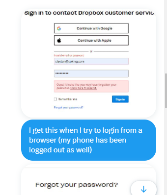 cpking99's tweet photo. @DropboxSupport So, what exactly do I have to do to get a response from someone at @Dropbox? This is an EPIC fail - and you're complicit. https://t.co/ol3ic6K4Ev