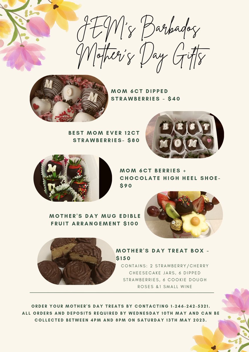 JEM_Chocolates's tweet photo. Mother's Day Gifts 2023... we're still taking orders. #MothersDay https://t.co/I8vshCxVss