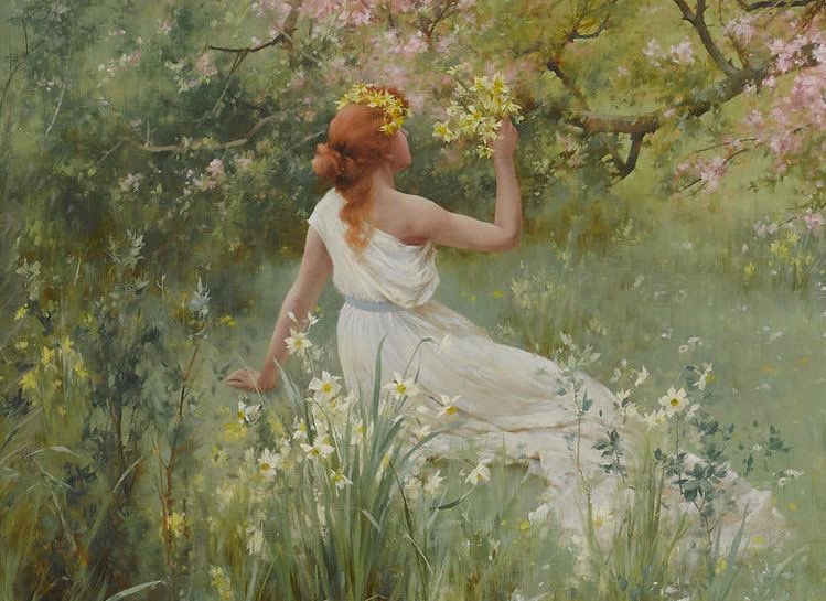 sophrisyne's tweet photo. women and nature in art https://t.co/vs7ig6owAU