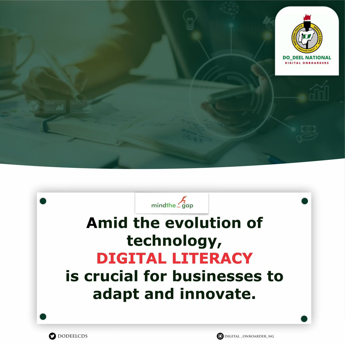 dodeelcds's tweet photo. Digital Literacy is important for creativity and innovation. It’s that time of the year again, stay informed. https://t.co/ZuiSRXn00O