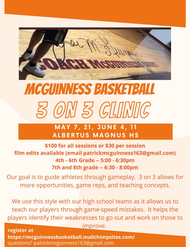 Come join us for 3v3s! It’s been great so far