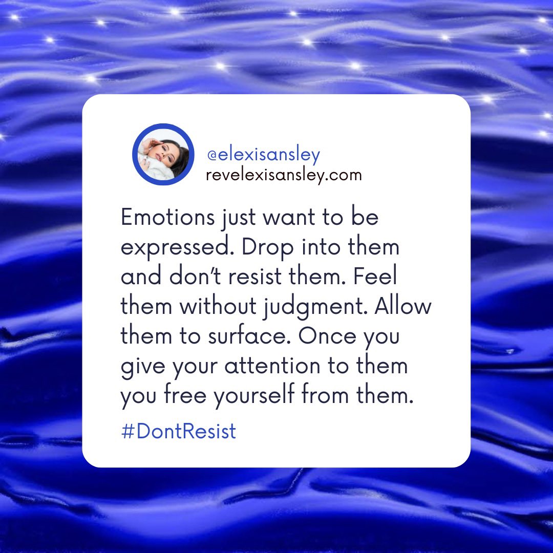 Emotions just want to be felt 💙 

#spiritualadvice #wordsofwisdom #encouragement #inspiration #energyhealer #psychicmedium #psychic #uplifting #positivity #healing