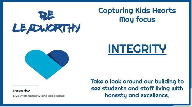 Smith_Seabees's tweet photo. During May #SmithSeabees are focusing on INTEGRITY. Students and staff are living with honesty and excellence. Ask your student about our monthly focus and look around our building to see this character trait in action. ๐๐ #ckh @Iheartckh @absspublic https://t.co/EPqBVGsVPW