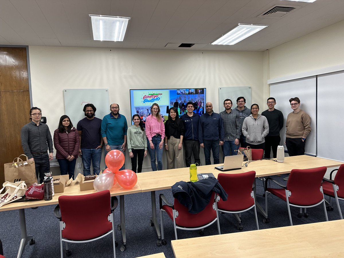 Prashant Shenoy (@pshenoy) on Twitter photo It was great having Julia Köhlke visit our lab <a href="/UmassOS/">UMass Laboratory for Advanced Systems Software</a> from U. Oldenberg.
Looking forward to continued collaborations! It was great having Julia Köhlke visit our lab <a href="/UmassOS/">UMass Laboratory for Advanced Systems Software</a> from U. Oldenberg.
Looking forward to continued collaborations!