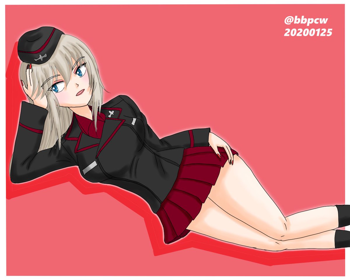 逸見エリカ 「エリカさん再掲～ #逸見の日」|ビバ㌠ ユニバースのイラスト