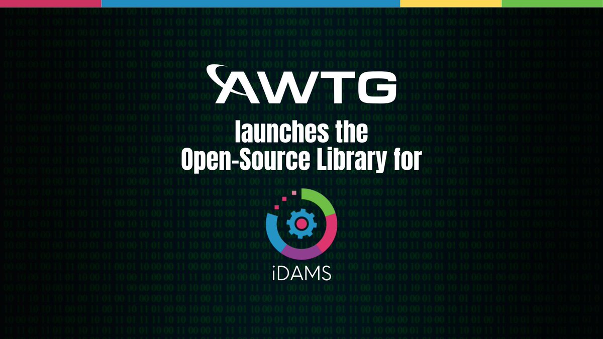 AWTG_Ltd's tweet image. At #FutureNet World, AWTG is delighted to launch its #opensource library of iDAMS for organisations seeking to efficiently manage and capitalise on their physical assets. Visit AWTG today at FutureNet World at Novotel West London to see a live demo. 
 
awtg.co.uk/awtg-open-sour…