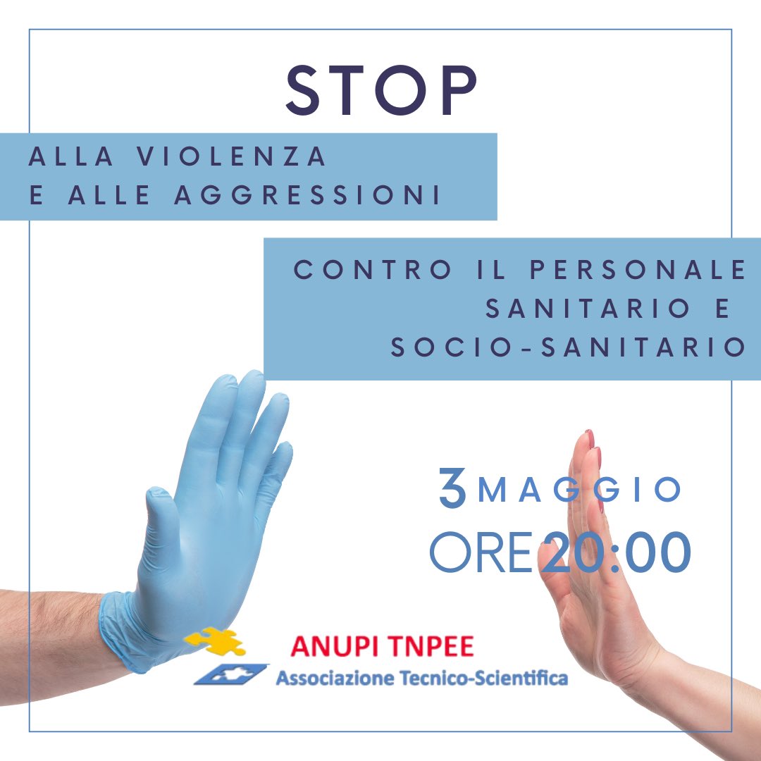 anupitnpee's tweet photo. ANUPI TNPEE PRESENTE
#noallaviolenzasuglioperatorisanitari 

𝟯 𝗺𝗮𝗴𝗴𝗶𝗼 𝟮𝟬𝟮𝟯 𝗼𝗿𝗲 𝟮𝟬.𝟬𝟬 
in numerose piazze italiane 

#professionisanitarie #professionisociosanitarie #professionistisanitari #noallaviolenza #associazionitecnicoscientifiche https://t.co/emrovGrMBW