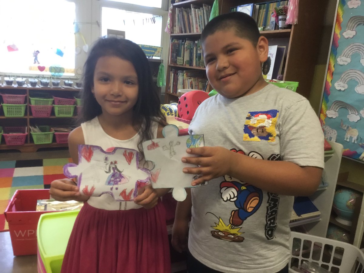 FeehanORH21's tweet image. What makes us different makes up SPECIAL…We all fit together!🧩💙 @ORHEagles21 #WeHelpChildren #makingitfun