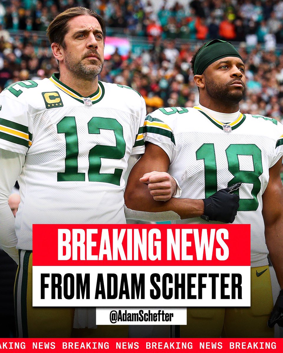 A reunion: Former Packers’ WR Randall Cobb is expected to agree to a one-year deal with the New York Jets, allowing him to play with Aaron Rodgers in NY, per sources. The two men who walked off the field together in Green Bay now get to do more work to do together.