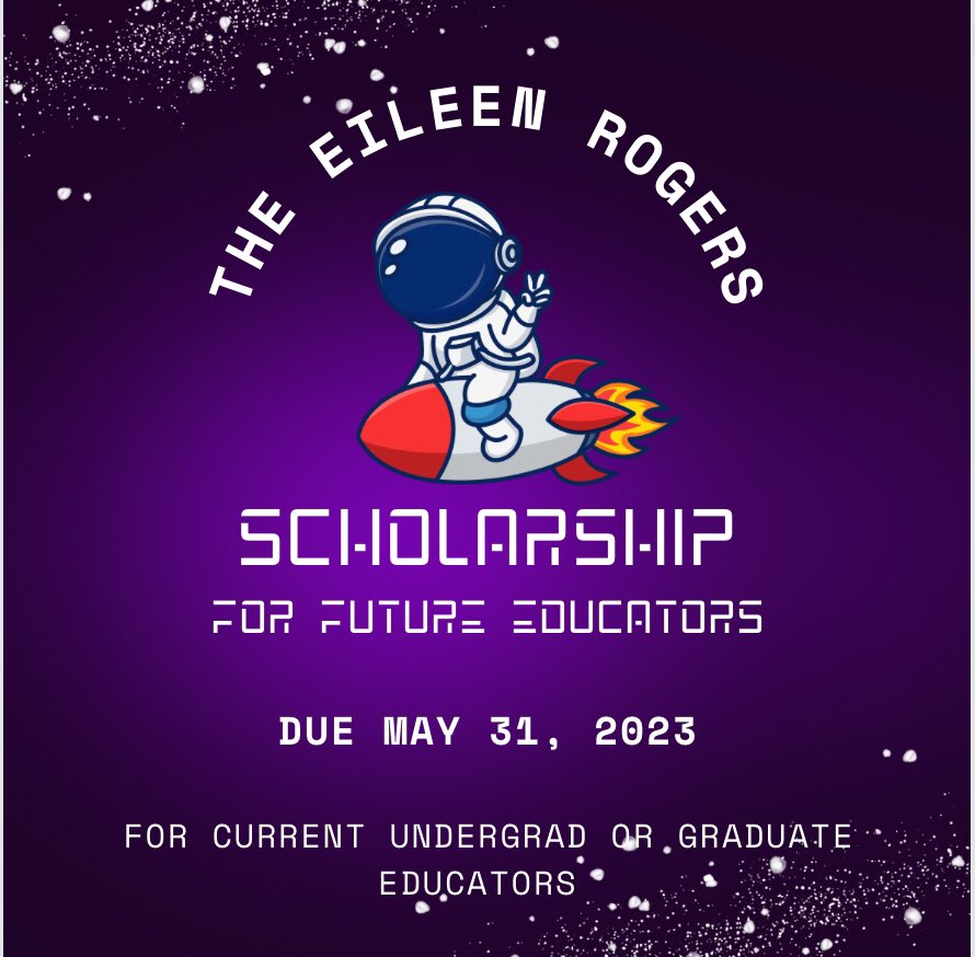 EPEWCP's tweet photo. In honor of #EPEW & #physed 🏆LEGEND🏆 all 🎓future educators 📚(enrolled in undergrad or credential program) may apply for the Eileen Rogers Scholarship to attend #EPEW2023 ➡Due May 31. ✅ https://t.co/ikHOlVoaxB #EPEWfamily https://t.co/9WAyEmCUpg