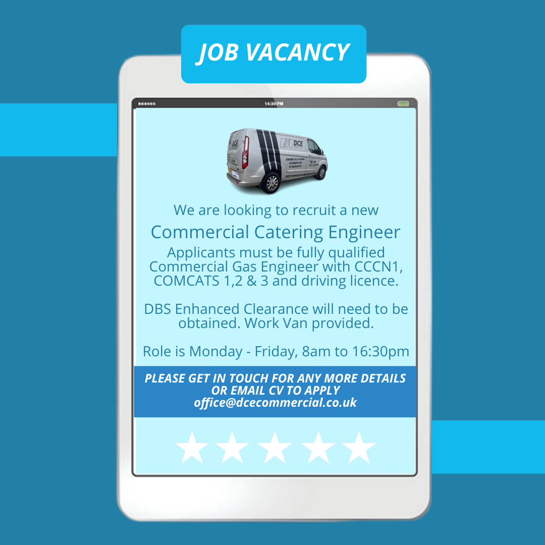 📢 WE'RE RECRUITING 📢

Are you a commercial gas engineer? Get in touch to find out more!

#gassafe #job #jobadvert #ad #gasengineer #gas #liverpool #northwest #vacancy #recruiting #engineer #commercialcatering #manchester #cheshire #wirral